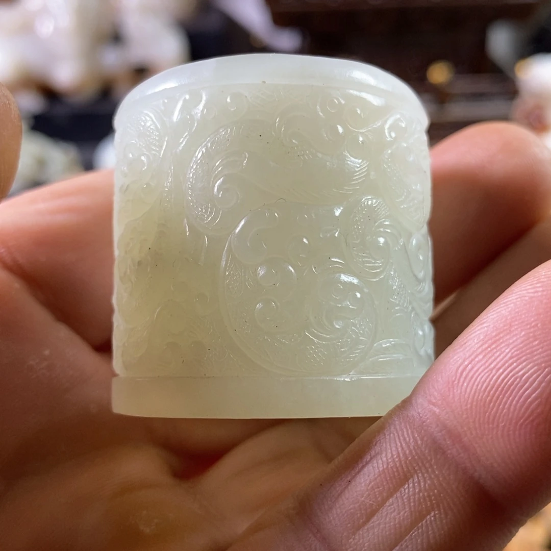 和田玉（糖玉）颈饰未镶嵌用****7