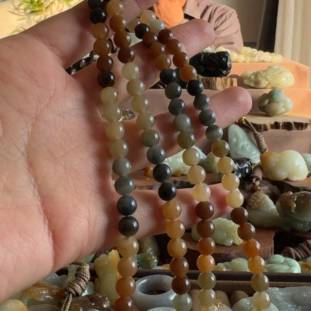 和田玉（糖玉）未镶嵌手链