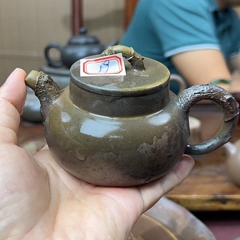 戬谷龙窑柴烧茶壶19