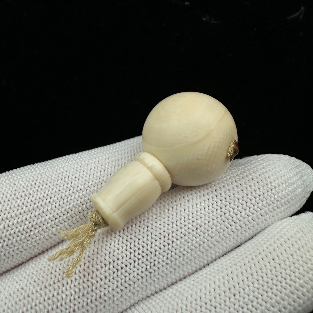 S3542天然猛犸牙 三通 20X35mm支持鉴定 假一罚四