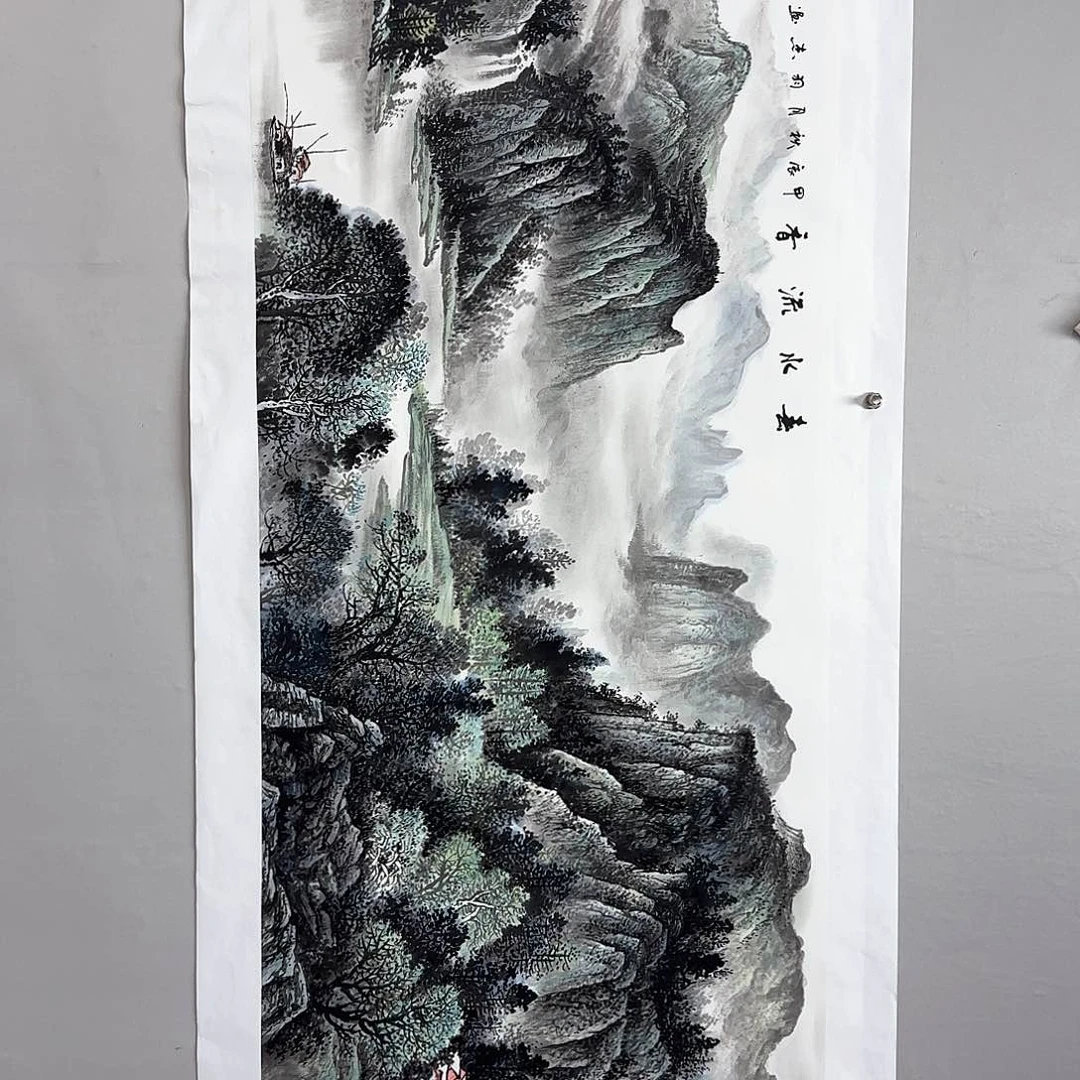 国画三**浪梁羽杰老师作品