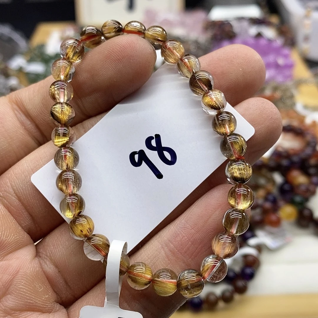 水晶手链未镶嵌天然