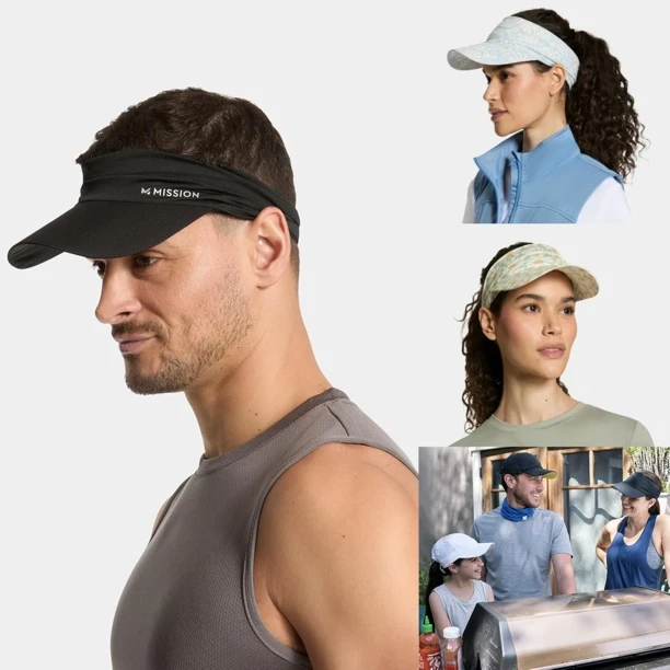 外贸男女款凉感透气高弹力时尚空顶帽子户外百搭夏季防晒帽3522