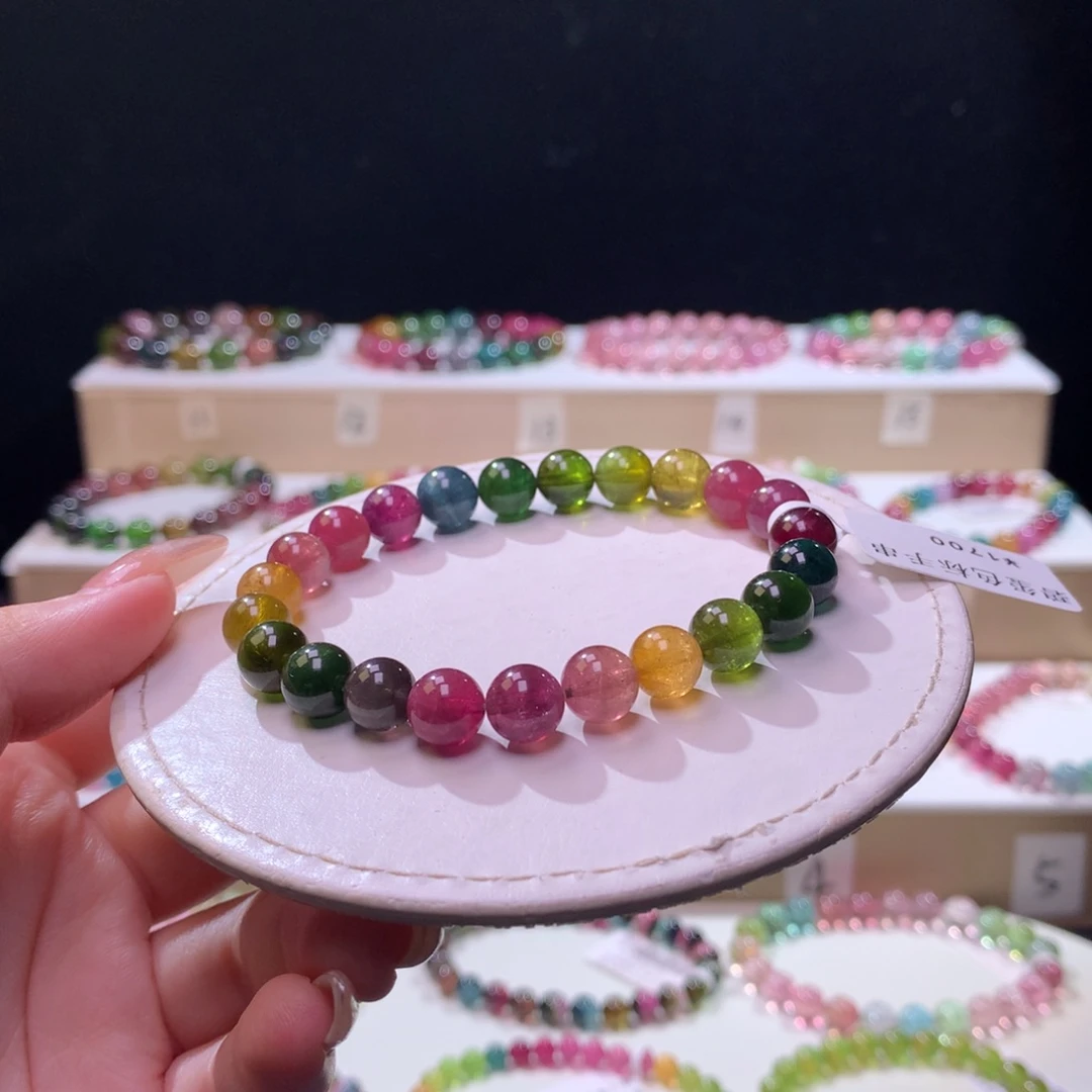 未镶嵌手链碧玺碧玺