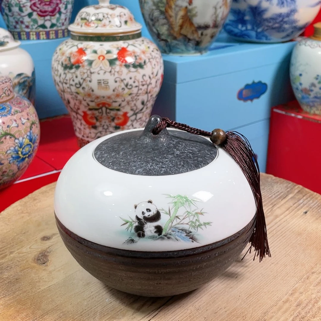 【闪购商品】罐陶瓷茶叶罐密封罐