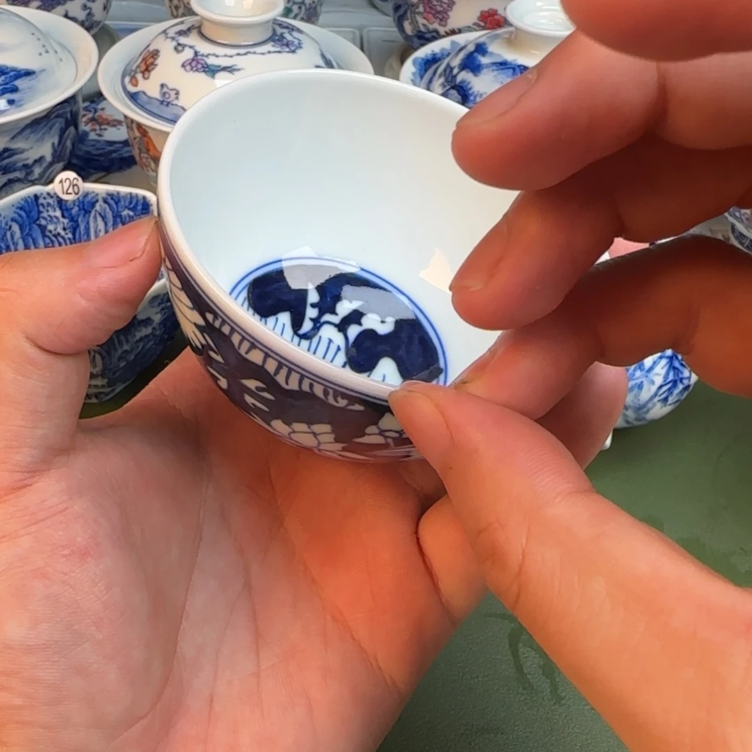 彦祖纯手工手绘茶具179