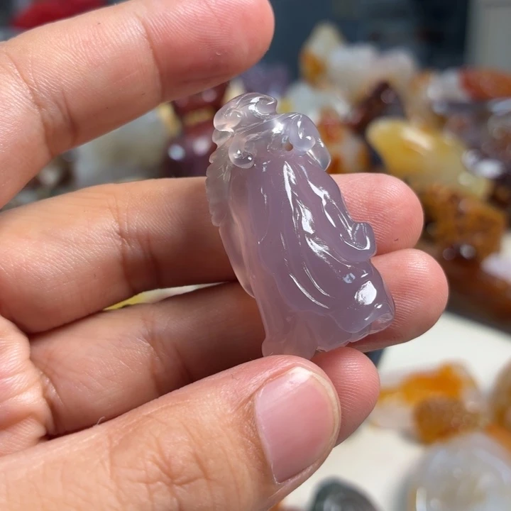 未镶嵌颈饰玛瑙/玉髓