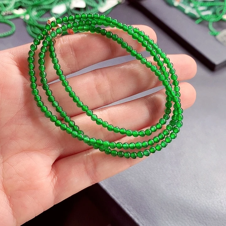 毛衣链未镶嵌翡翠薇*薇