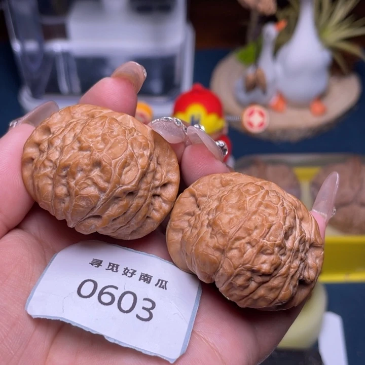 ****晨把件文玩核桃南瓜墩43-0603
