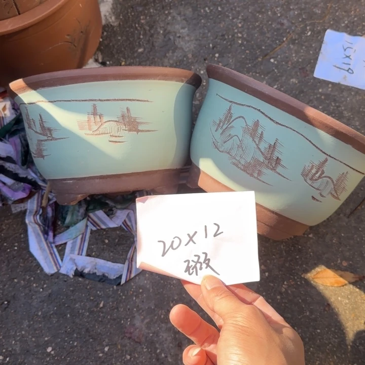 紫砂花盆特价商品