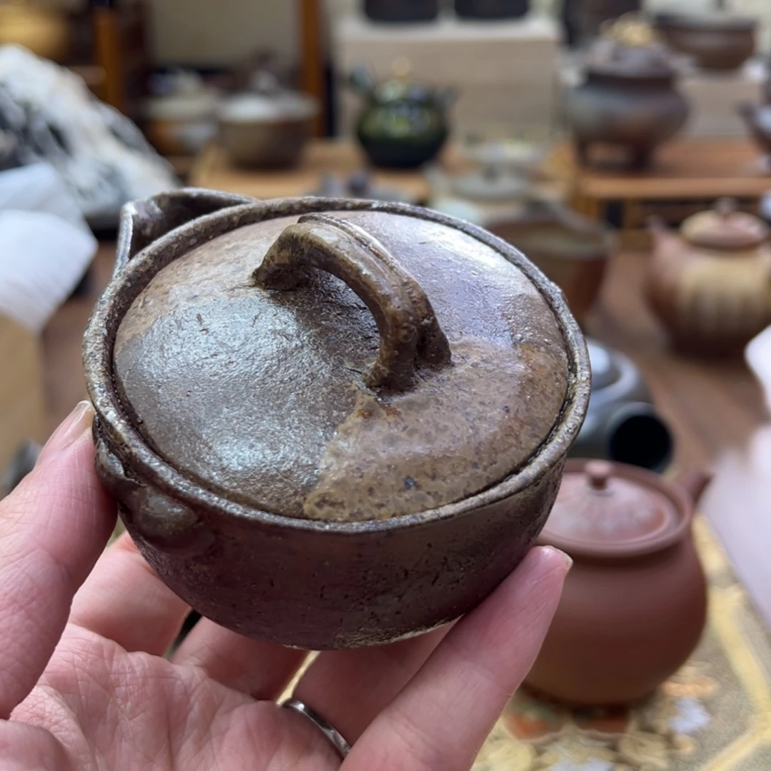 森笃夫备前烧宝瓶大****?