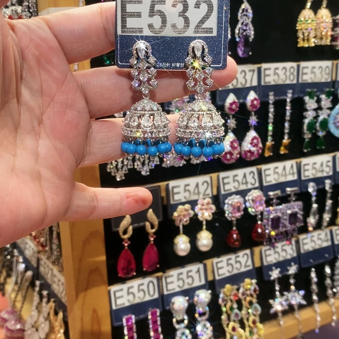 【闪购商品】纯铜925银锆石