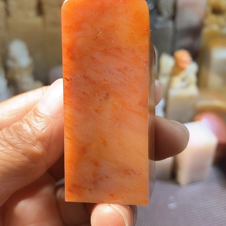 巴林石印石歲*軒巴林石雕刻用品印章
