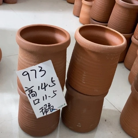 红陶粗陶花盆973