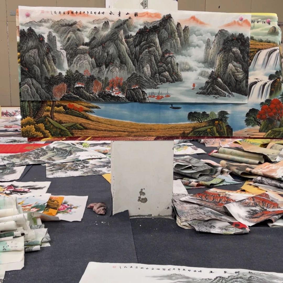 国画处理作品看好再拍哦