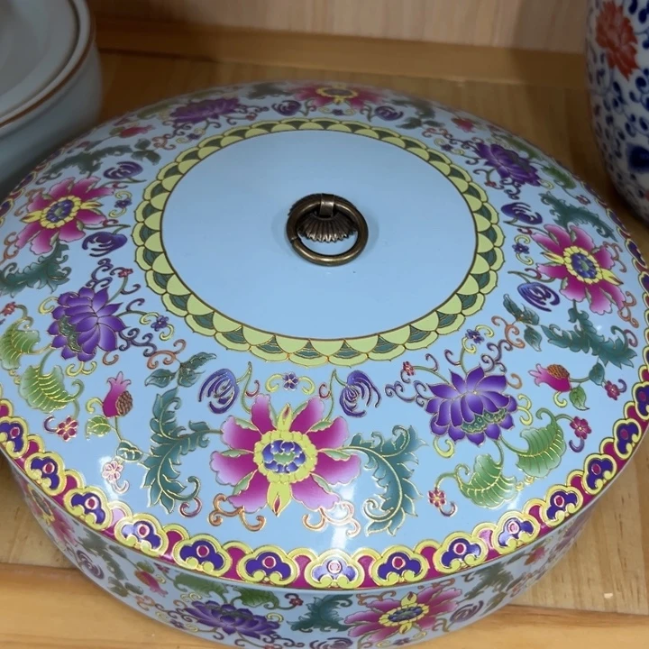 高端陶瓷茶叶密封罐