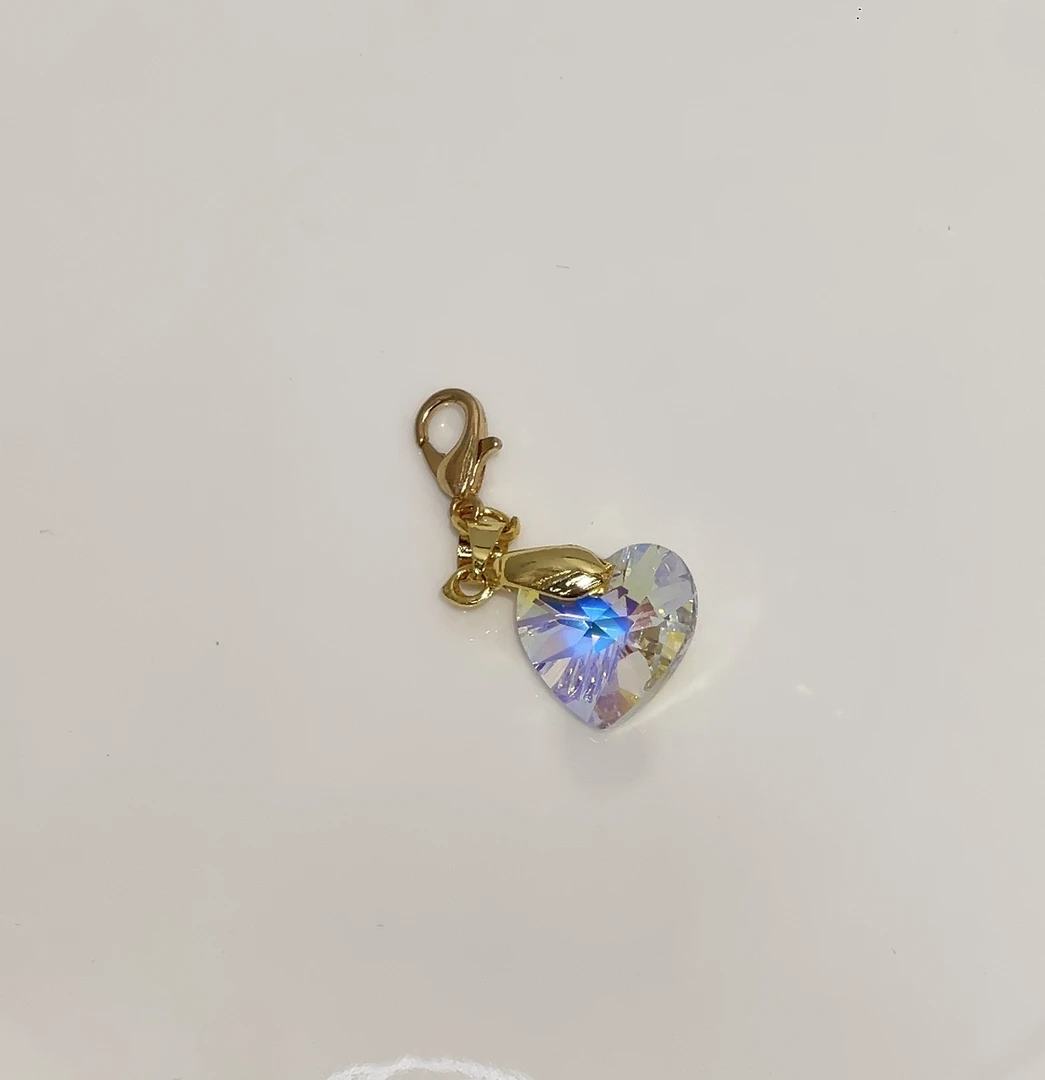 小爱心华子夹扣子