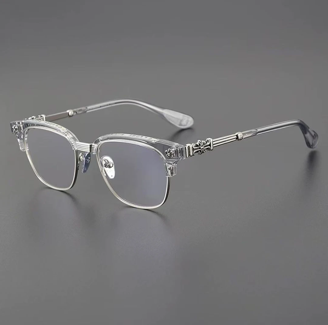 A BONE 柯罗鸢尾雕花系列时尚半框 （包配镜）