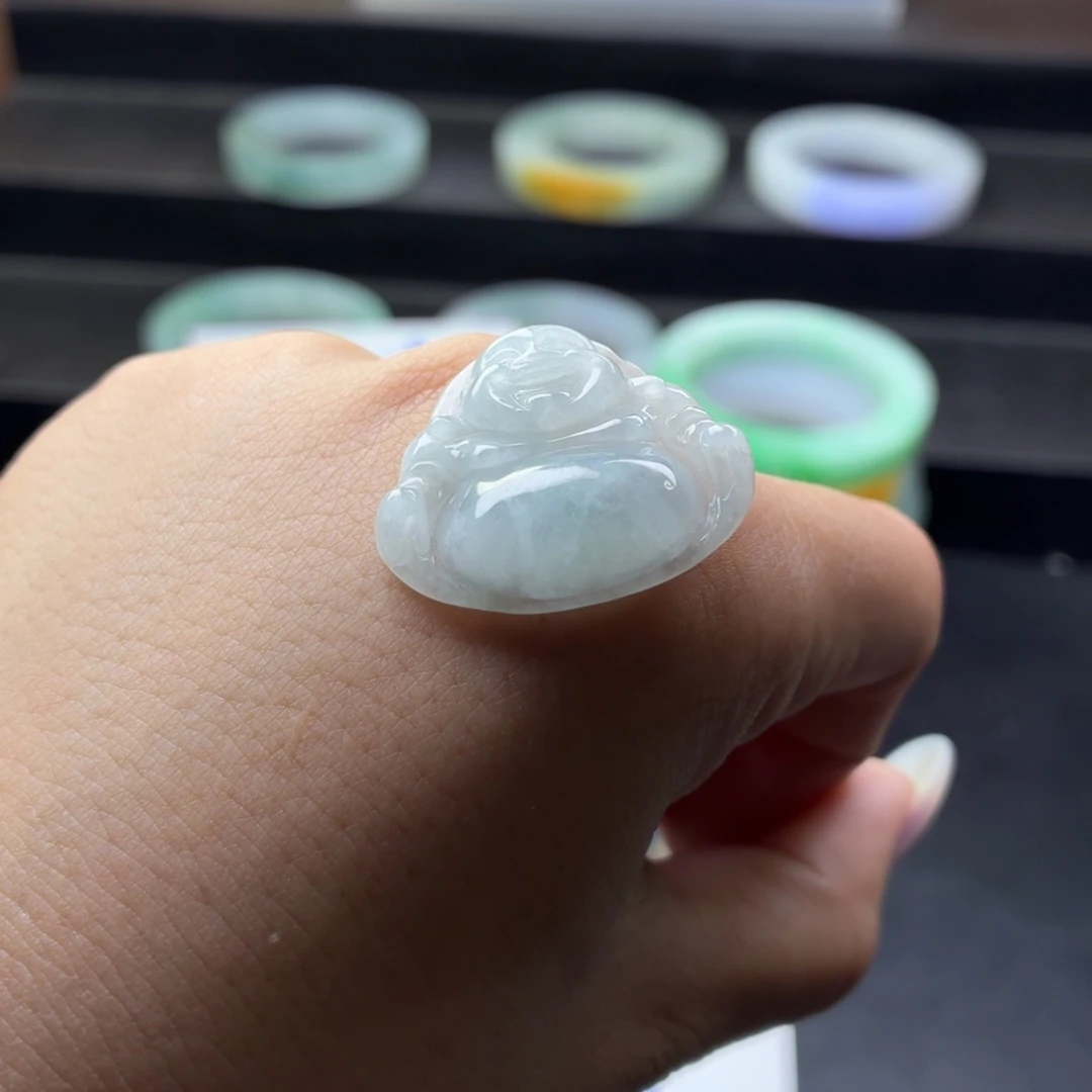 翡翠未镶嵌挂件翡翠