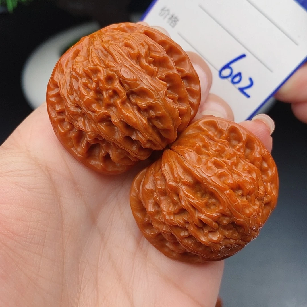 把件文玩核桃40山地磨盘602