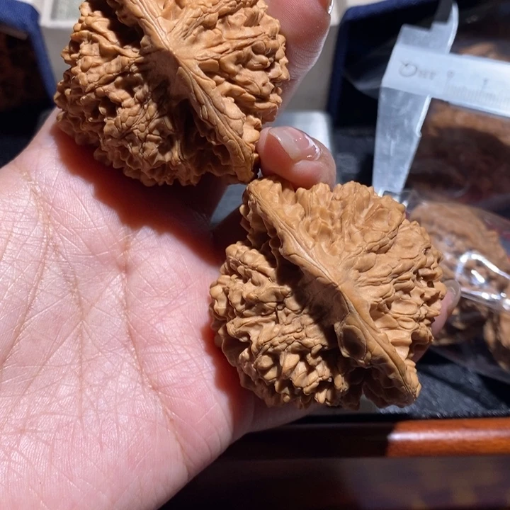 用***8把件文玩核桃全品官帽