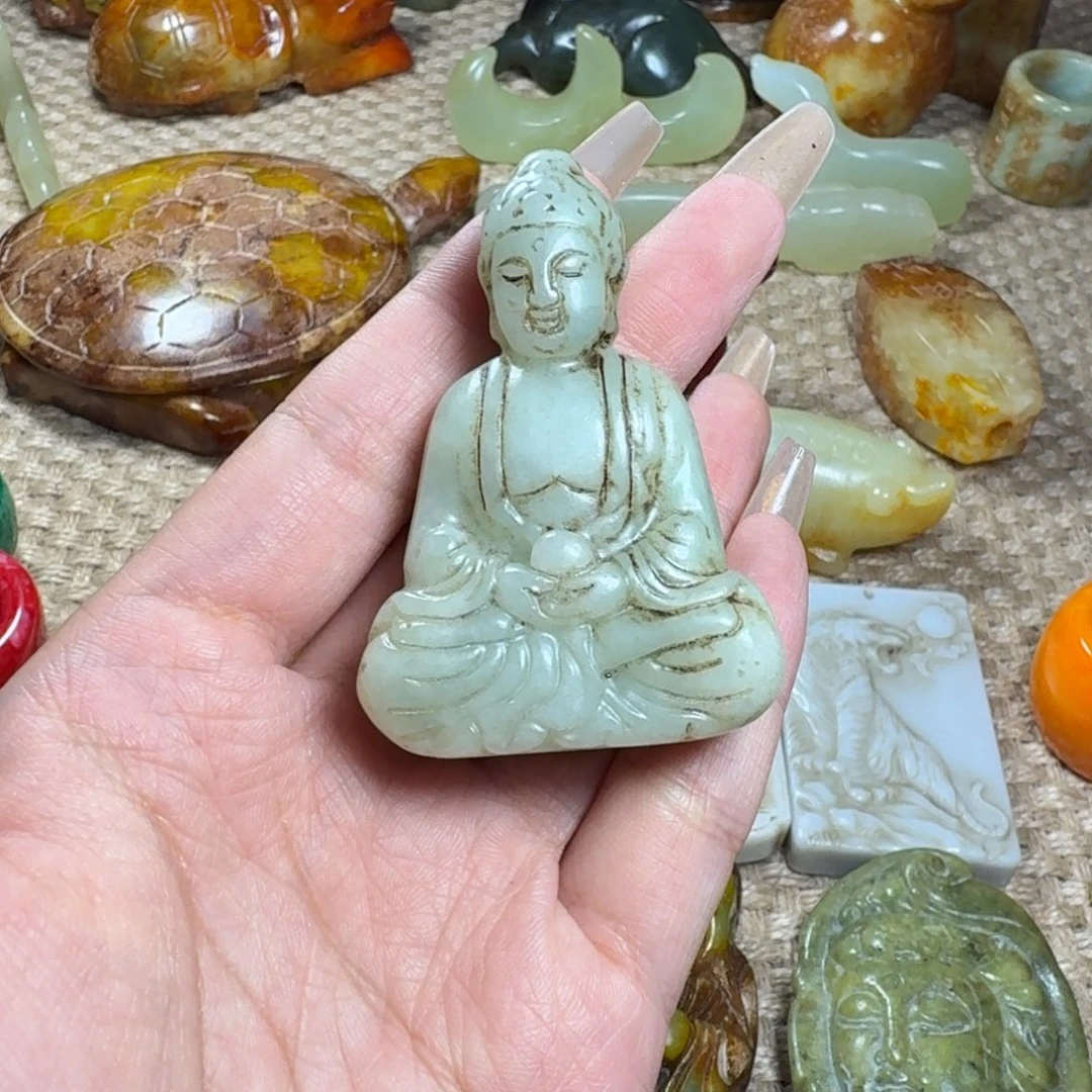吊坠白玉菩提挂件