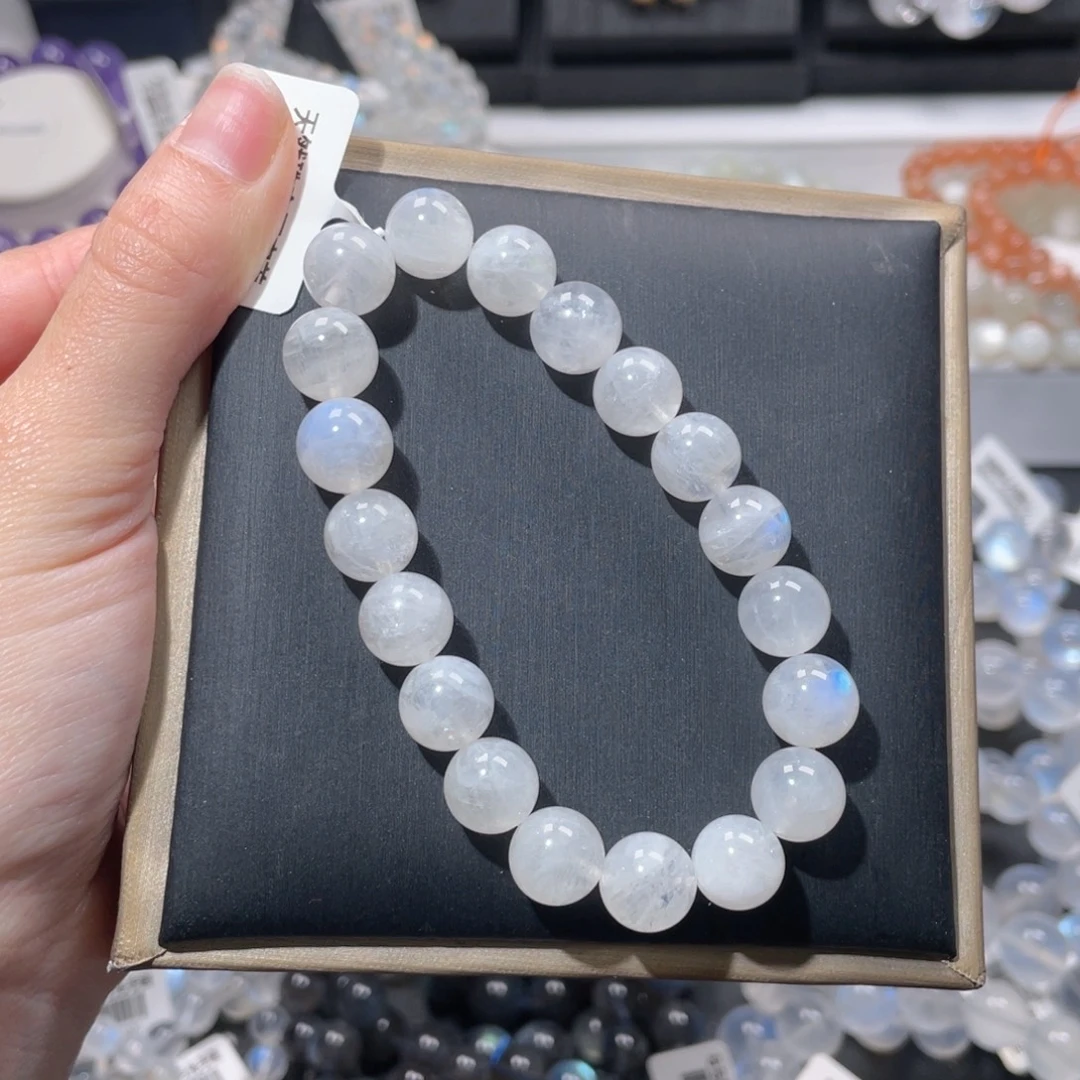 手链未镶嵌长石印度蓝月光10m+