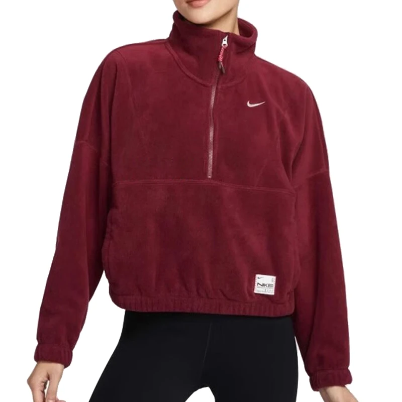 Nike/耐克女款 W NK ONE TF HZ 针织无帽卫衣HV8465-677
