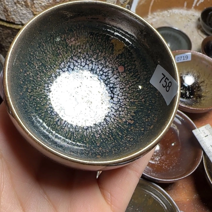 竹***计茶盏柴烧建盏闪购链接758