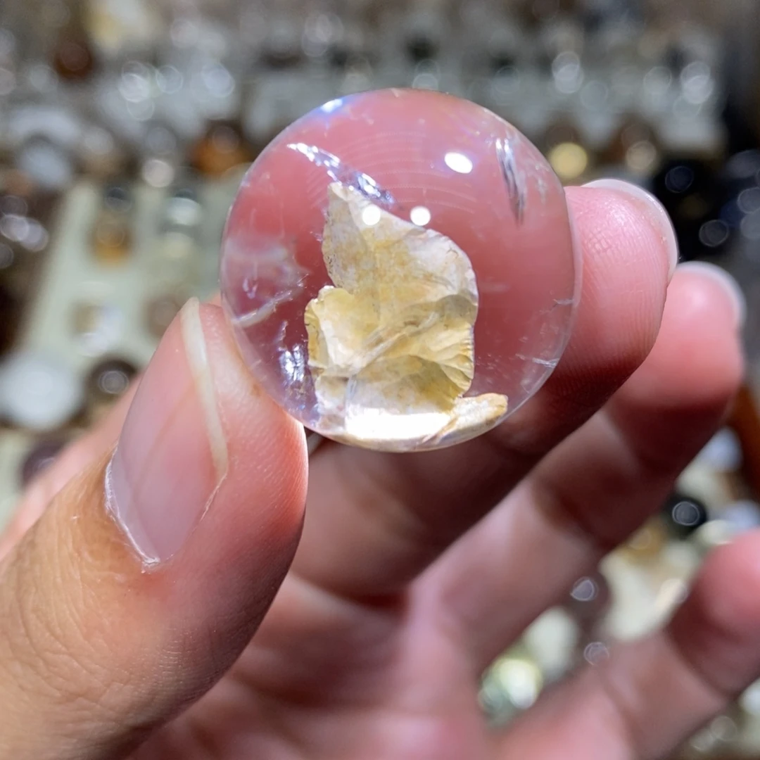 珠宝半成品未镶嵌水晶23.7m