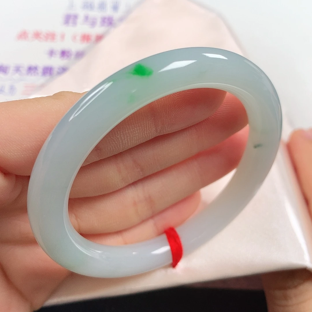 未镶嵌手镯翡翠 圆条①②①性价比超高❤️