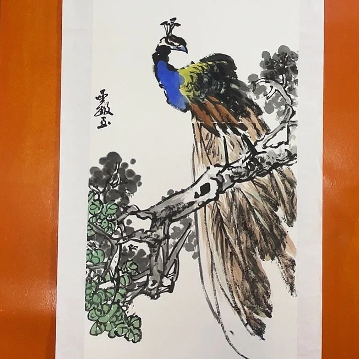 国画张圣敏先生纯手绘作品