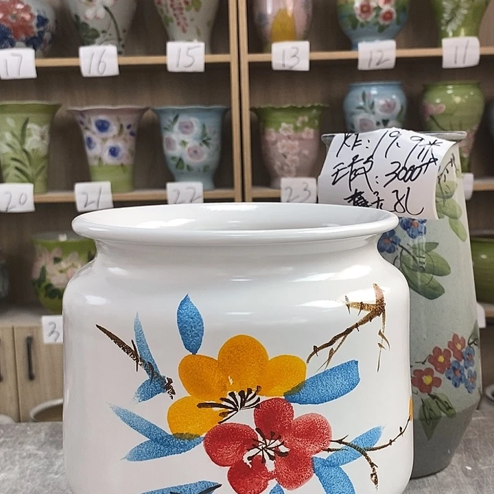 罐2xc景德镇陶瓷花盆