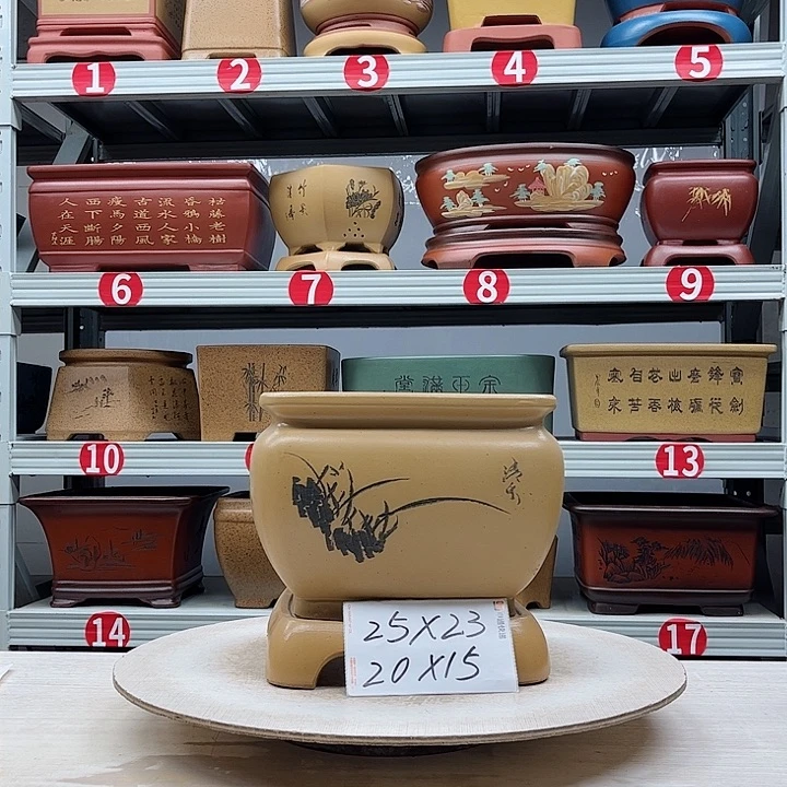 紫砂花盆紫砂花盆