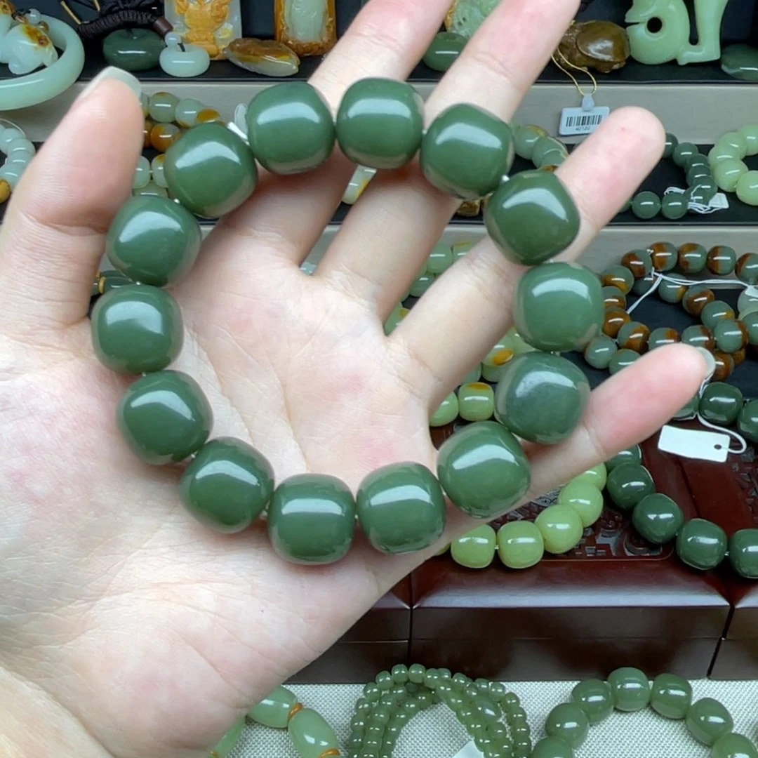 和田玉（糖玉）未镶嵌手链