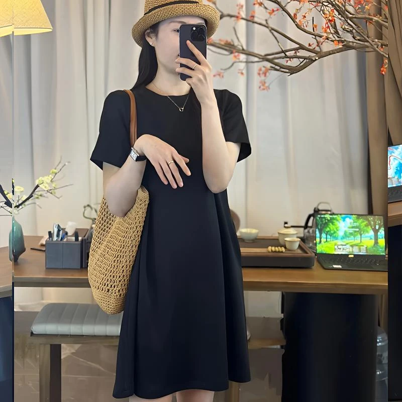 MOLANOOTD"若音"25新款娃娃衫连衣裙气质减龄显瘦莫兰ML-B2504011