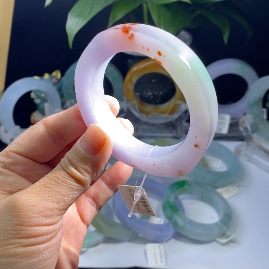 哈***腻定制翡翠未镶嵌55.5-57翡翠