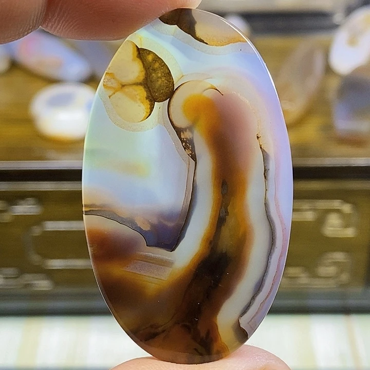 未镶嵌颈饰玛瑙/玉髓