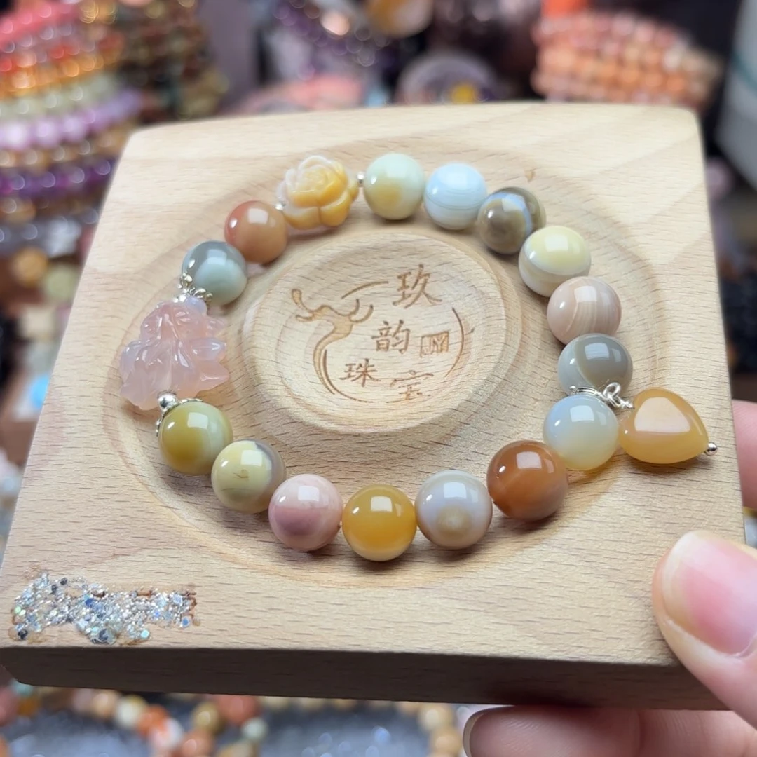 未镶嵌石英质玉珠宝半成品