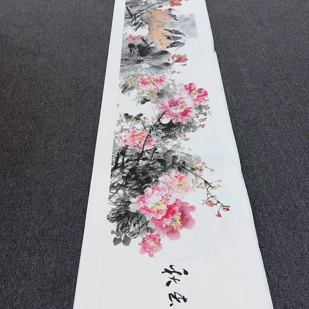 国画多次参加国内外大型