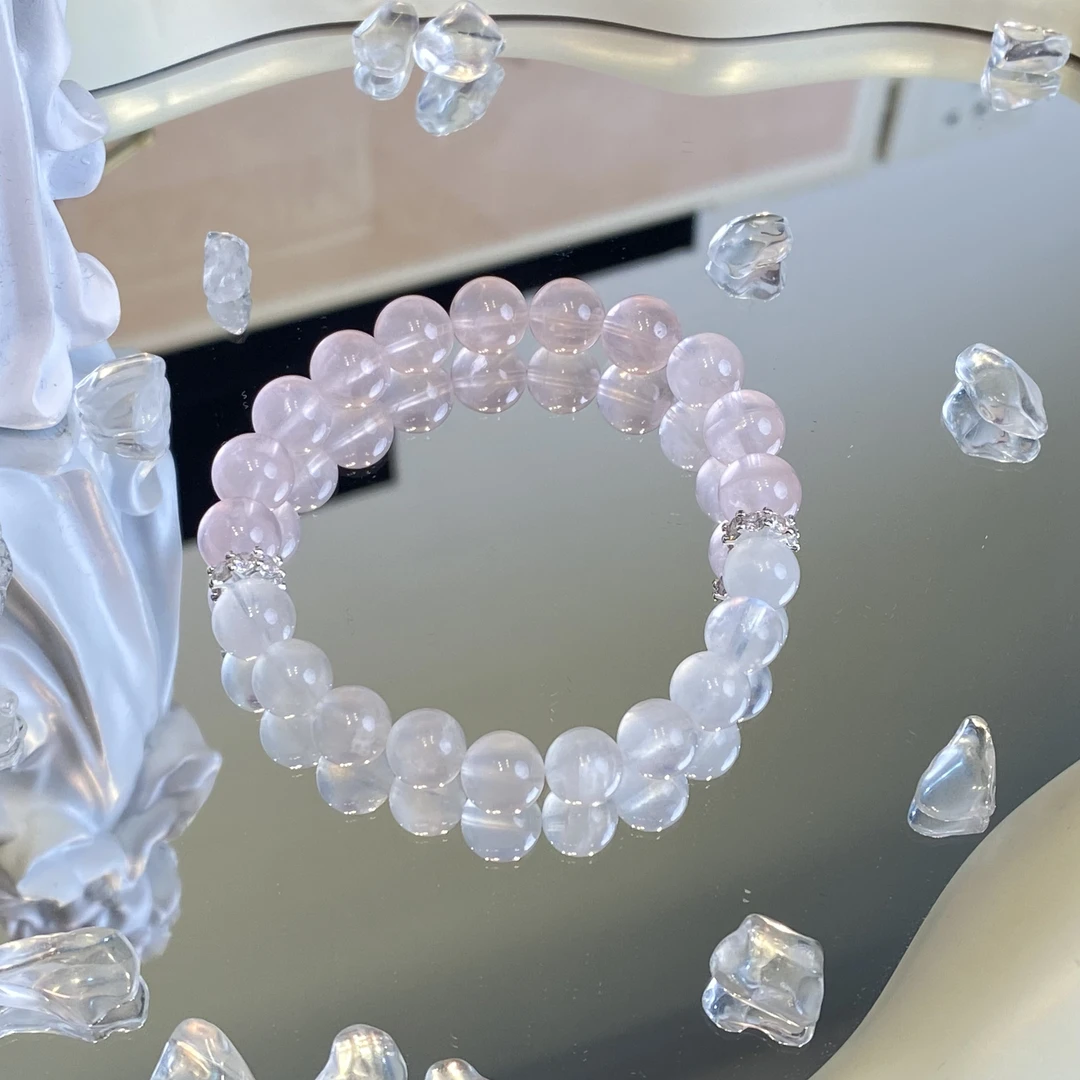 【谈个恋爱】天然水晶手串原创小众设计
