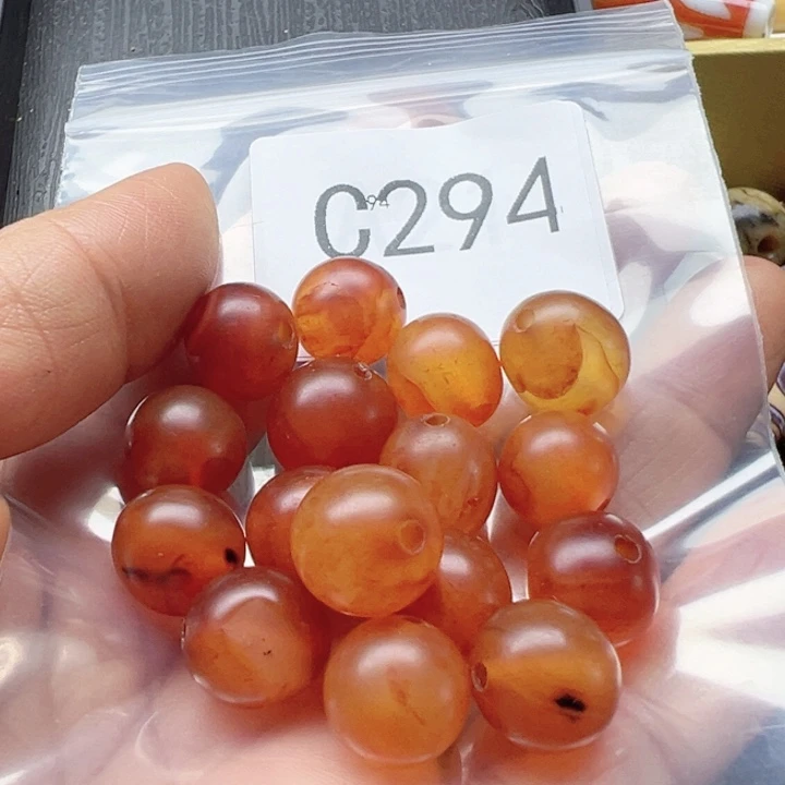 咖***啡玛瑙/玉髓未镶嵌手链