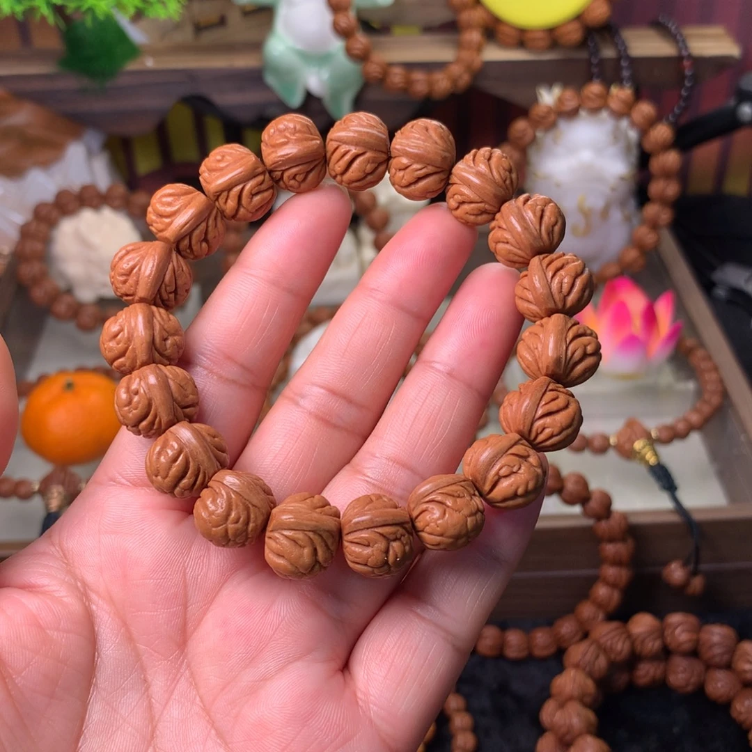 吊坠桃核盘龙爆肚15