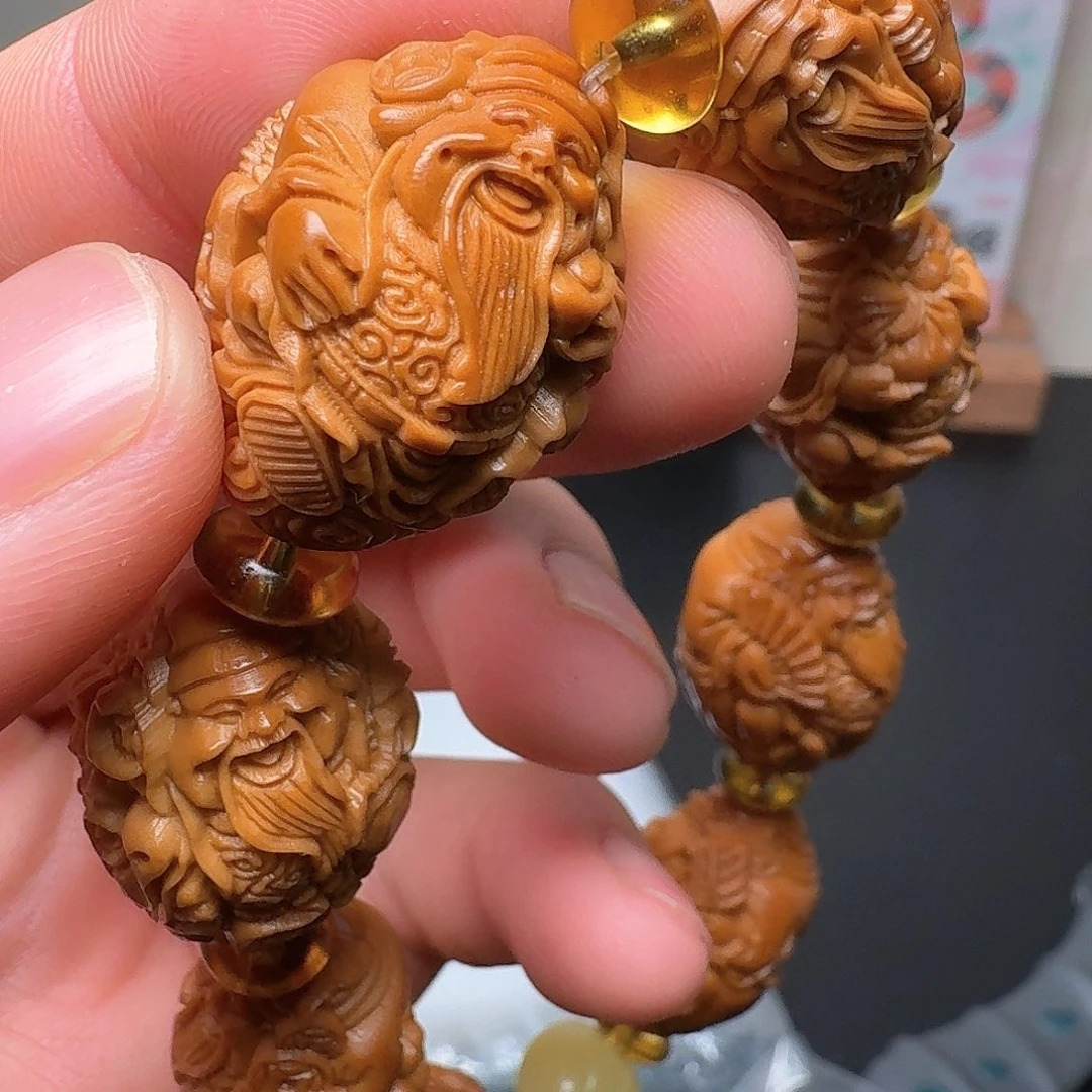 橄榄核手串感觉好