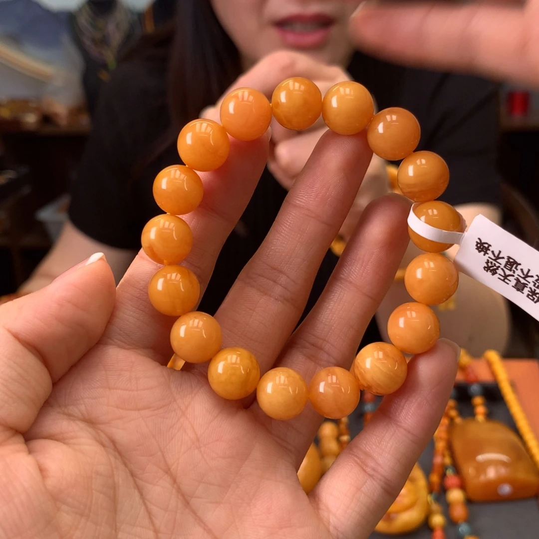 手串蜜蜡未镶嵌天然