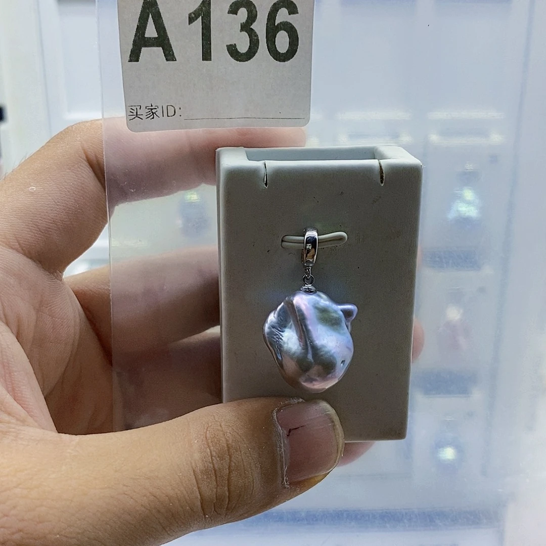 颈饰合金淡水珍珠