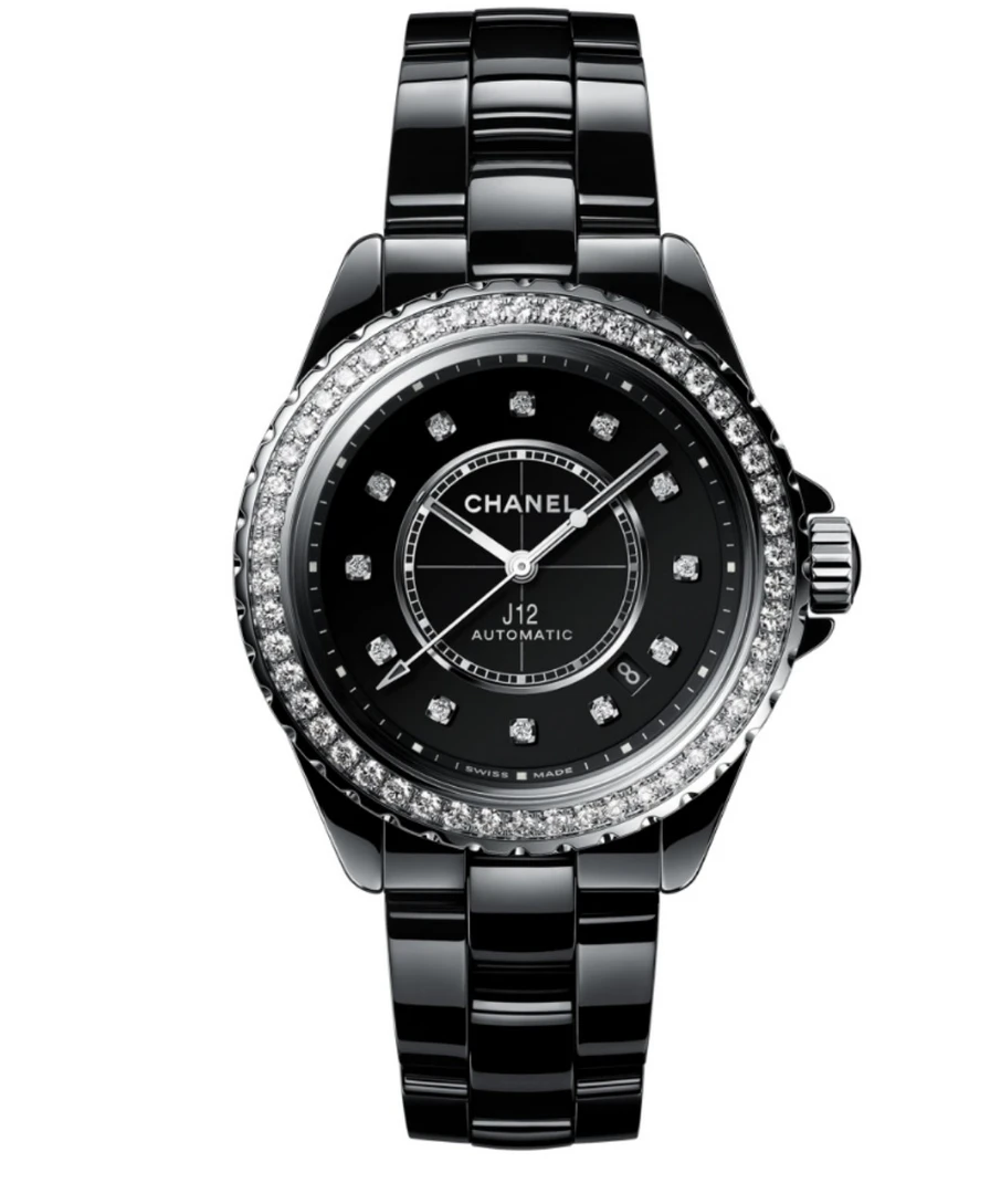 99新 Chanel/香奈儿 J12系列后钻机械陶瓷38毫米dr