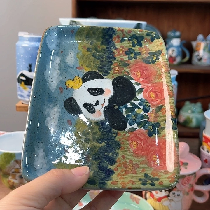 陶景德镇釉下手绘陶瓷