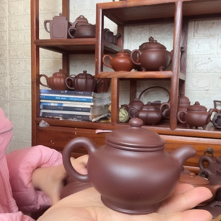 紫砂茶壶掇只200cc精工半手工