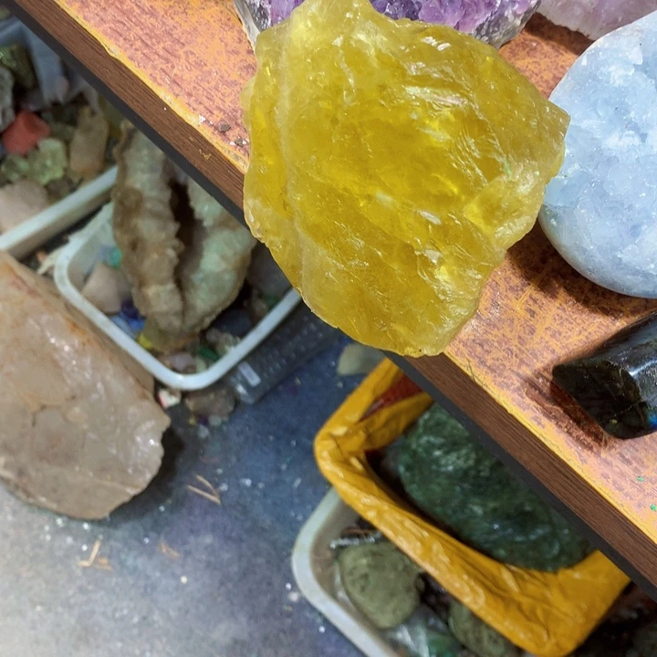 牛***未镶嵌大型摆件（非配饰）水晶